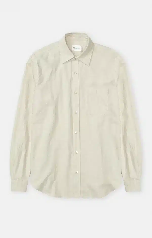 Basic Shirt Ivory Ray Menstore