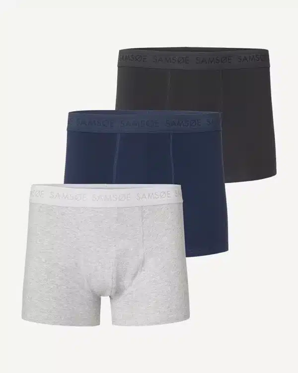 Boxers 3 pack Black blue grey Ray Menstore