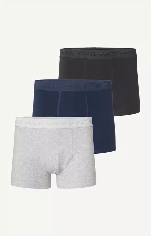 Boxers 3 pack Black blue grey Ray Menstore