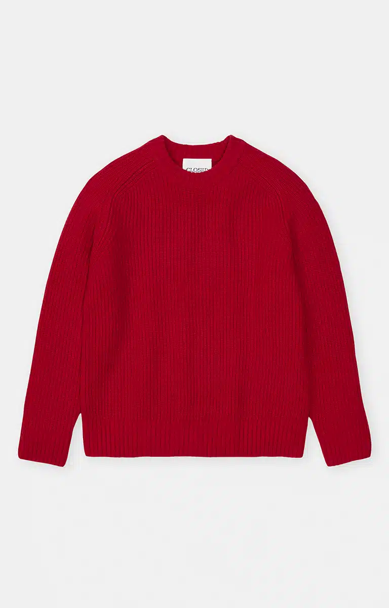 Knitted Pullover Red Ray Menstore