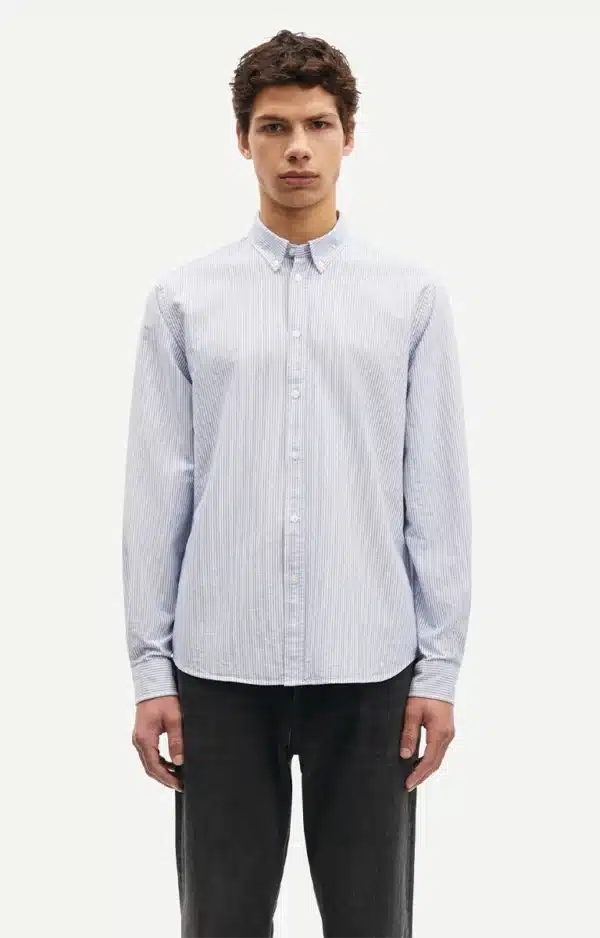 Saliam bx shirt oxford narrow ray menstore