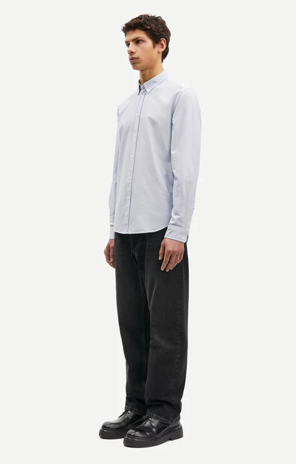 Saliam bx shirt oxford narrow ray menstore