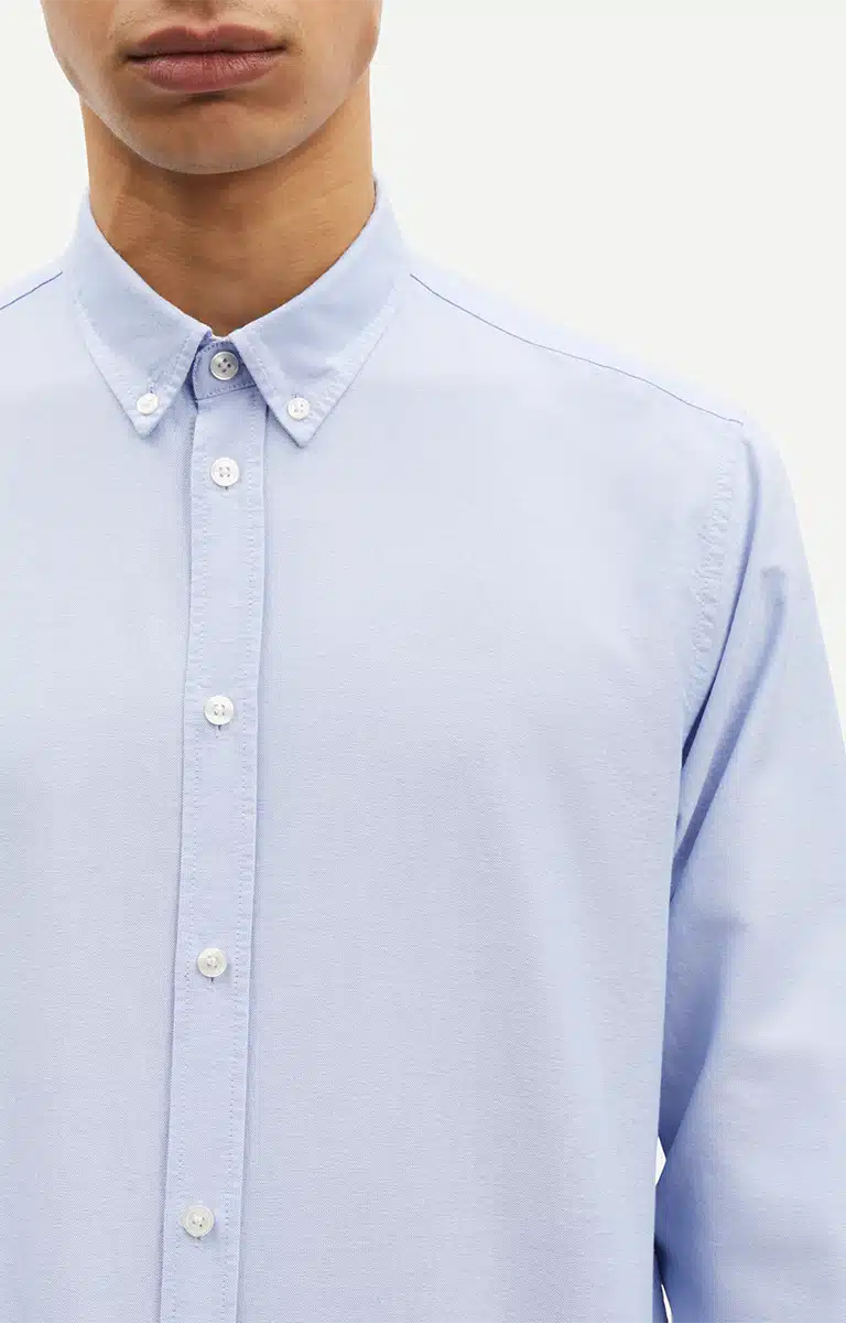 Saliam Shirt Oxford Blue Samsoe Ray Menstore