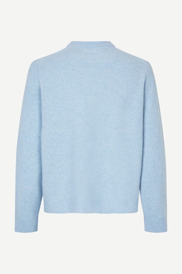 Isak Knit Sweater Subdued Blue