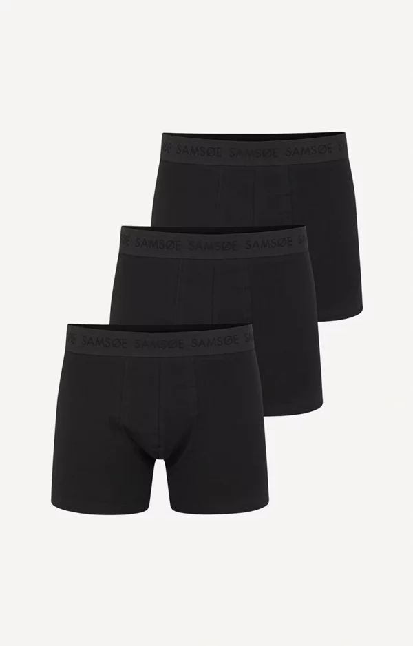 Boxers 3 Pack Black Ray Menstore