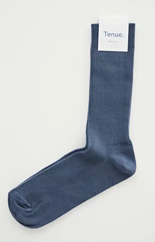 Brera Rib Socks Faded blue Ray Menstore