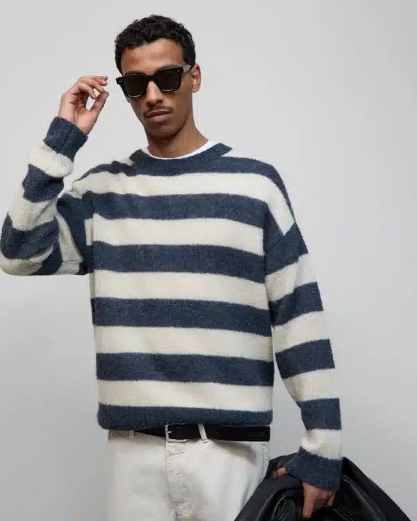 Crewneck Jumper Smoky Blue Ray Menstore