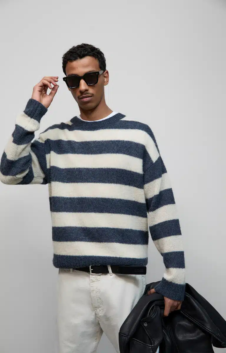 Crewneck Jumper Smoky Blue Ray Menstore