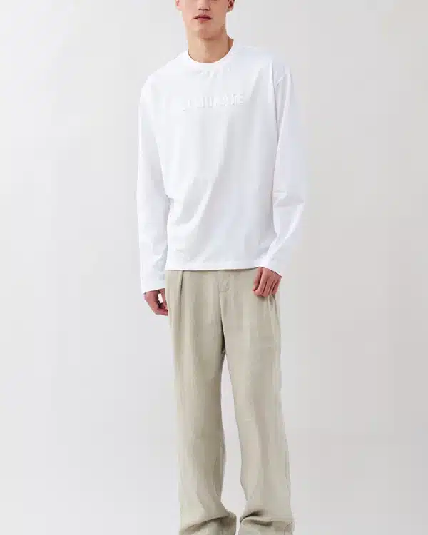 Pleated Linen Trousers Ray Menstore