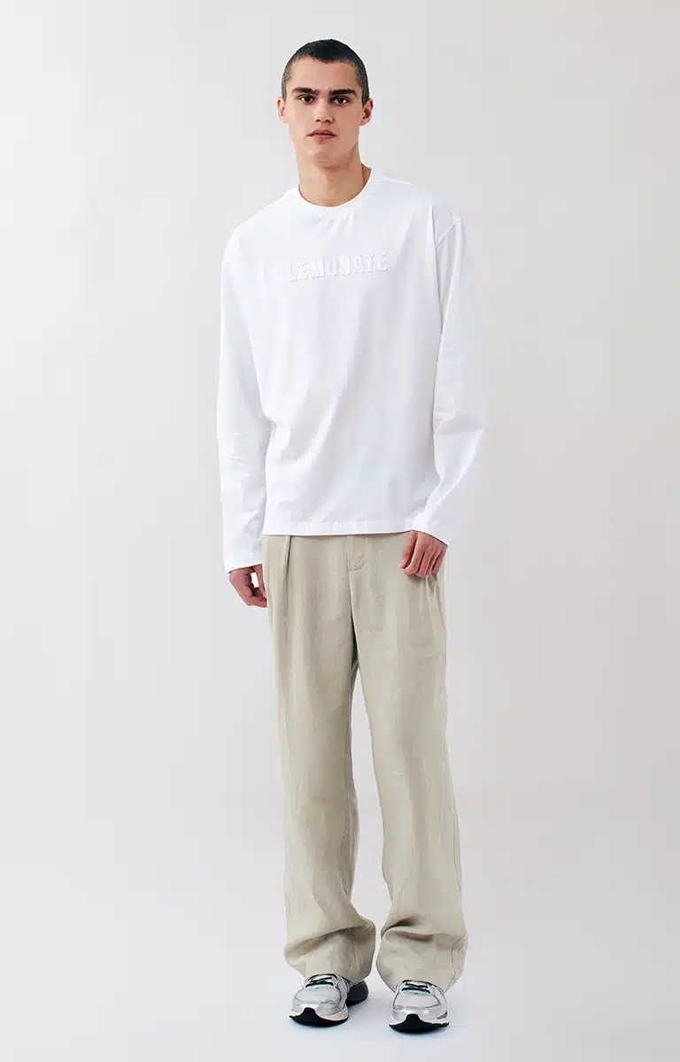 Pleated Linen Trousers Ray Menstore