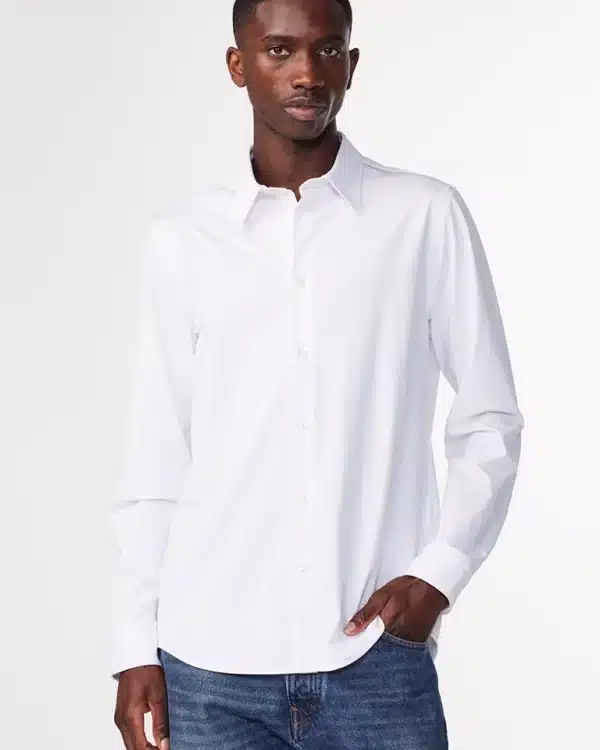 Elian Shirt White NN07 Ray Menstore