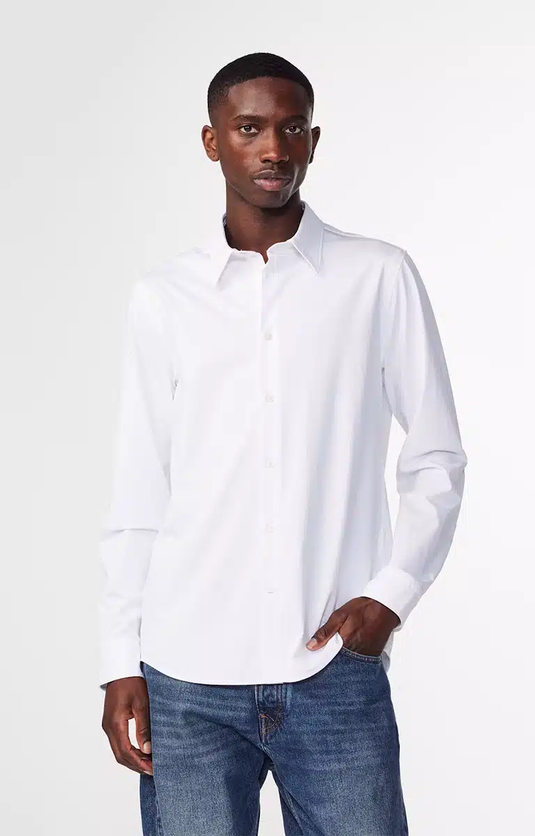 Elian Shirt White NN07 Ray Menstore