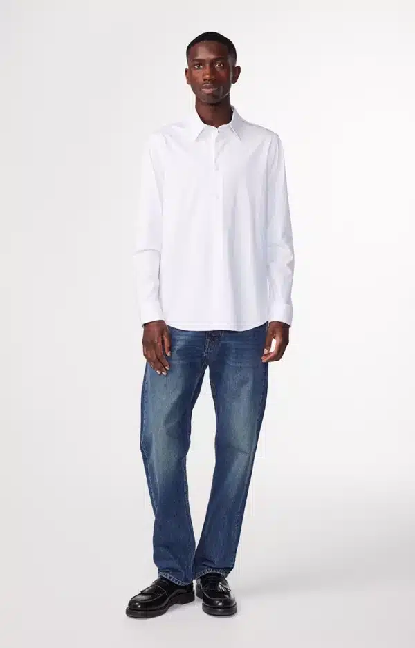 Elian Shirt White NN07 Ray Menstore